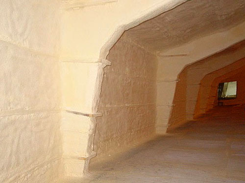 Теплоизоляция ППУ стен туннеля